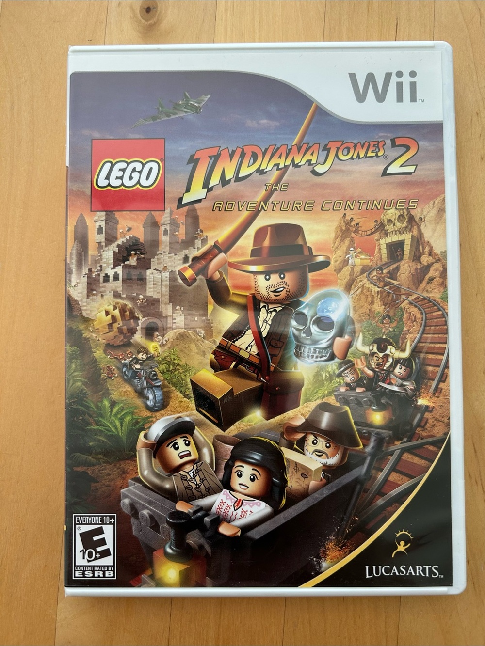 Lego Wii Indiana Jones 2 Game